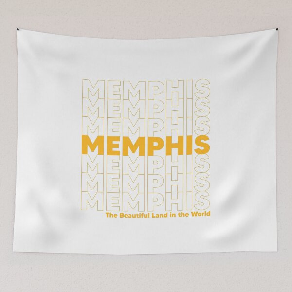 Item preview, Memphis Memphis Memphis Memphis - The beautiful land in the world gold designed and sold by awsomehog1.