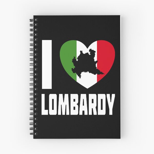Item preview, I Love Lombardy - Italian Heart With Lombardy Silhouette designed and sold by molamode.
