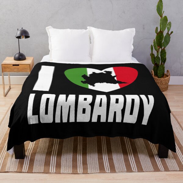 Item preview, I Love Lombardy - Italian Heart With Lombardy Silhouette designed and sold by molamode.