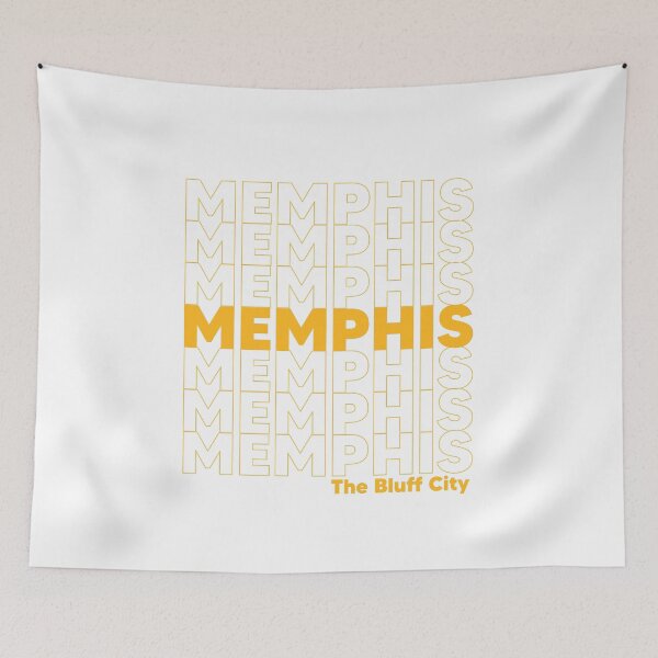 Item preview, Memphis Memphis Memphis Memphis - The bluff city gold designed and sold by awsomehog1.