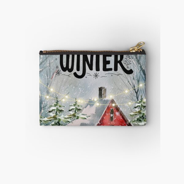 Item preview, Wintertime country house xmas with snowman designed and sold by LGMmugsdesign.
