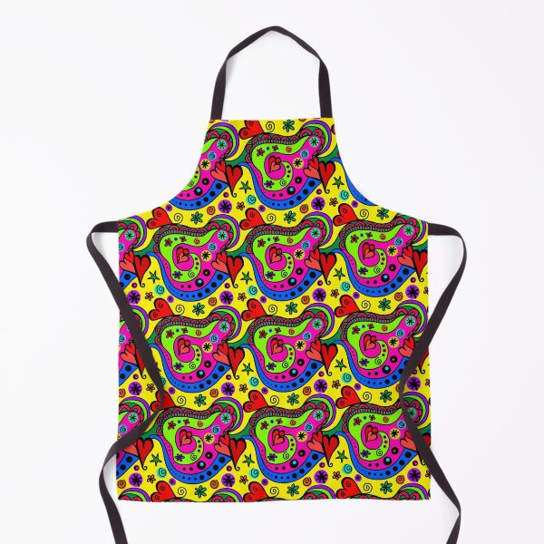 Item preview, Fun Colorful Heart Flower Pattern designed and sold by Draculaura2009.