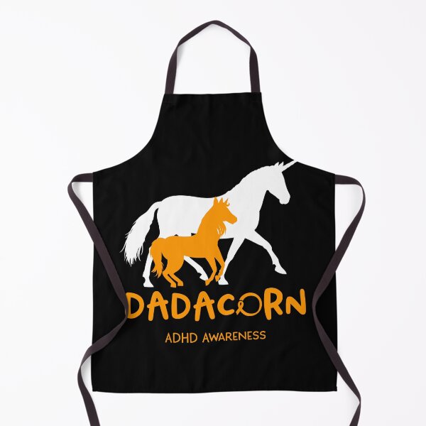Item preview, ADHD Awareness Dad Unicorn Dadacorn Support ADHD Warrior designed and sold by RunningShop.