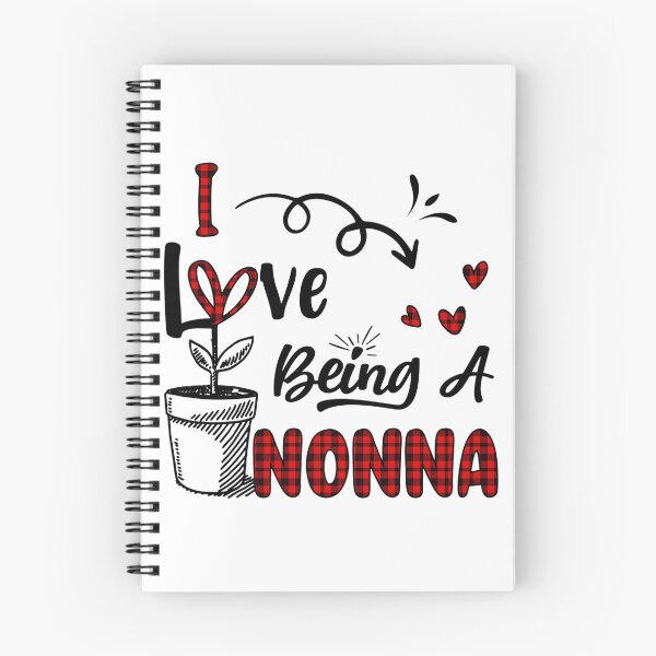 Item preview, I Love Being A NONNA Cute Hearts Gifts For NONNA designed and sold by ShakitaMa.