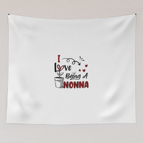 Item preview, I Love Being A NONNA Cute Hearts Gifts For NONNA designed and sold by ShakitaMa.