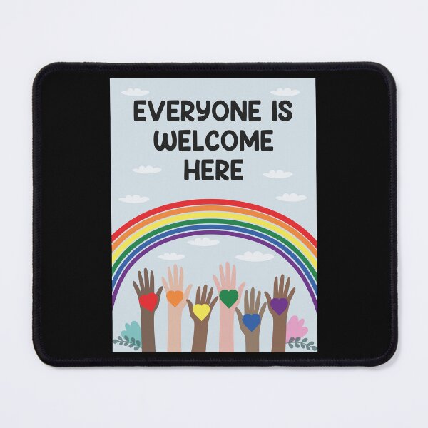 Item preview, Everyone Is Welcome Here Classroom Inspiration Teacher Student Back To School designed and sold by sivyerrisong.