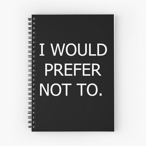 Item preview, i would prefer not to  designed and sold by HausofBeetus.