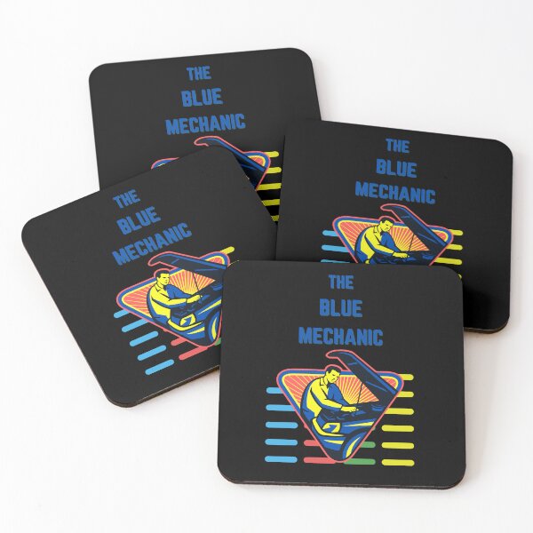 Item preview, The Blue Mechanic Design by Lak Designs designed and sold by LakDesigns.