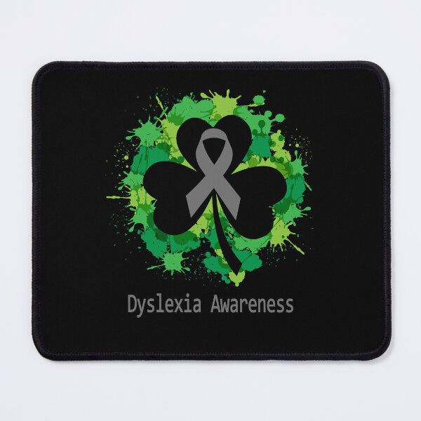 Item preview, Dyslexia Awareness Clover Ribbon Happy Patricks Day Support Dyslexia Warrior Gifts designed and sold by Tammyilaria.