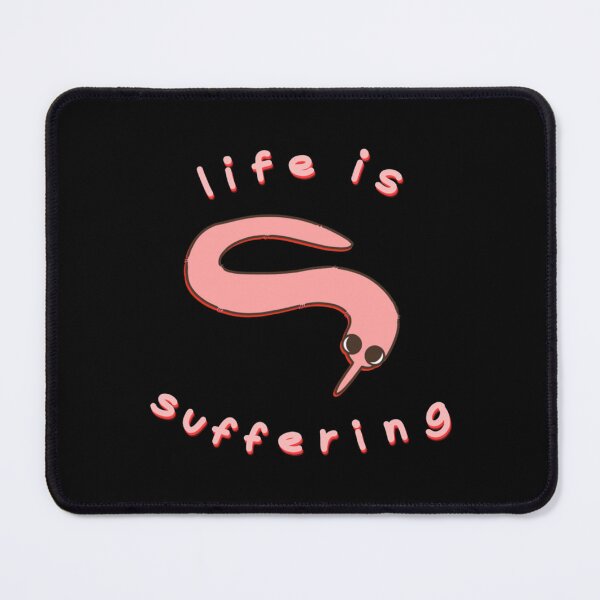 Item preview, Life Is Suffering Worm On A String Essential T-Shirt designed and sold by Mumbleshawkins.