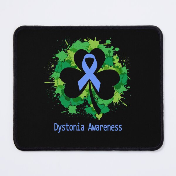 Item preview, Dystonia Awareness Clover Ribbon Happy Patricks Day Support Dystonia Warrior Gifts designed and sold by Tammyilaria.