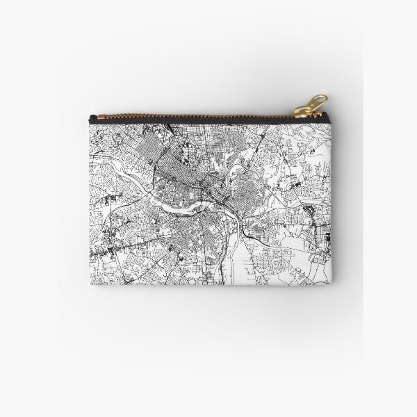 Item preview, Richmond White Map designed and sold by multiplicitymap.