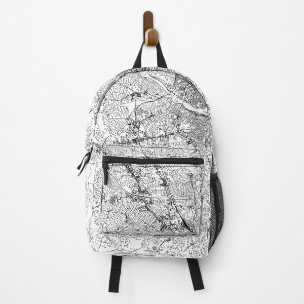 Item preview, Richmond White Map designed and sold by multiplicitymap.