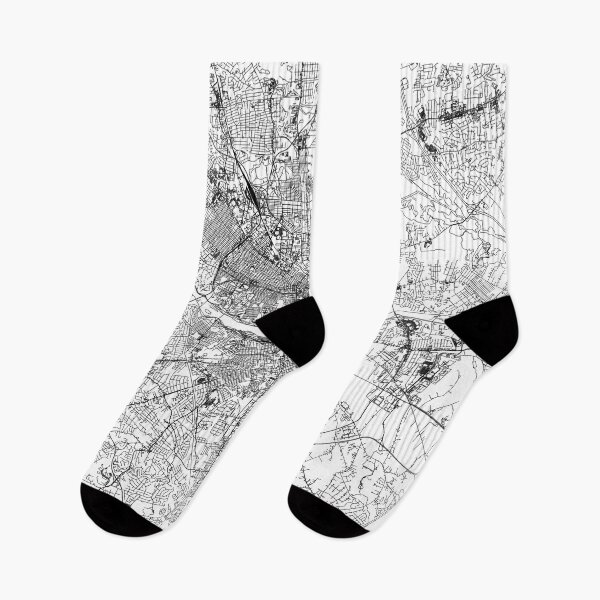Item preview, Richmond White Map designed and sold by multiplicitymap.