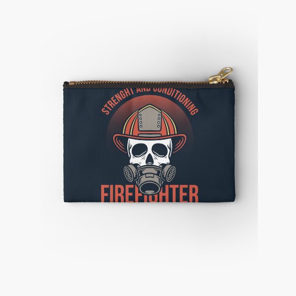 Item preview, Firefighter Skull Face Wearing a Respirator Mask Illustration designed and sold by rukurustudio.
