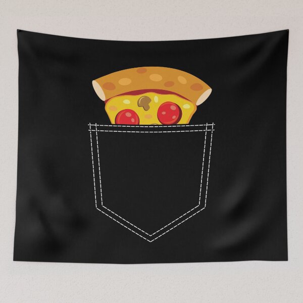 Item preview, pizza en el bolsillo designed and sold by JoRealm.