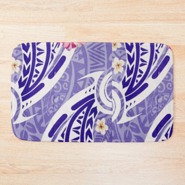 Item preview, Pacific blue flowers and pattern designed and sold by sweetartnc.