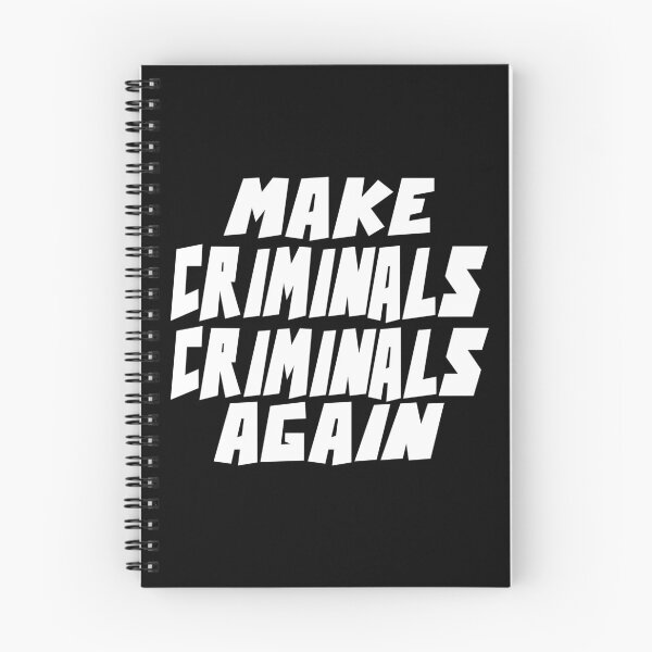 Item preview, MAKE CRIMINALS CRIMINALS  AGAIN designed and sold by CRINGEWORTHY TEES.