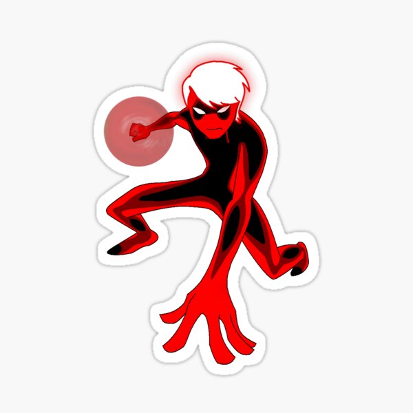 BEN 10 RED" Sticker for by Thananou | Redbubble