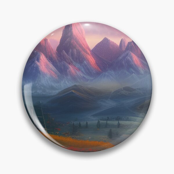 Item preview, The Purple Peaks designed and sold by Nylaria.