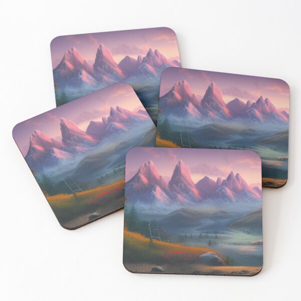 Item preview, The Purple Peaks designed and sold by Nylaria.