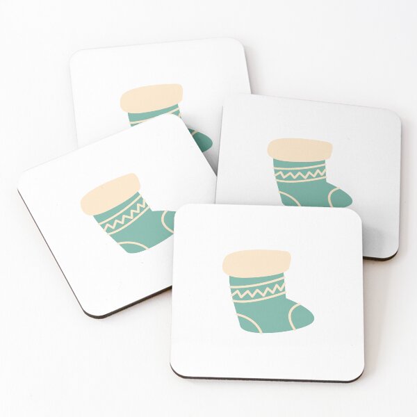 Item preview, Teal Christmas Stocking / Sock designed and sold by ShubhiDesigns.
