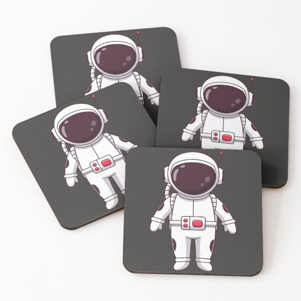 Item preview, Cute Astronaut Posing Cartoon designed and sold by Berryl09.