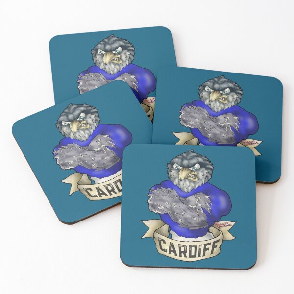 Item preview, Mascota del pájaro azul de la ciudad de Cardiff designed and sold by glukisas2206.