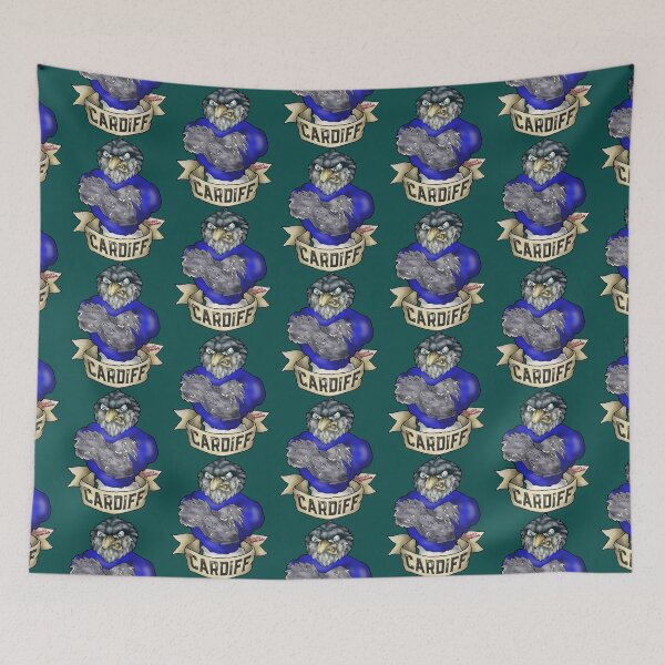 Item preview, Cardiff City Bluebird Mascot      designed and sold by glukisas2206.