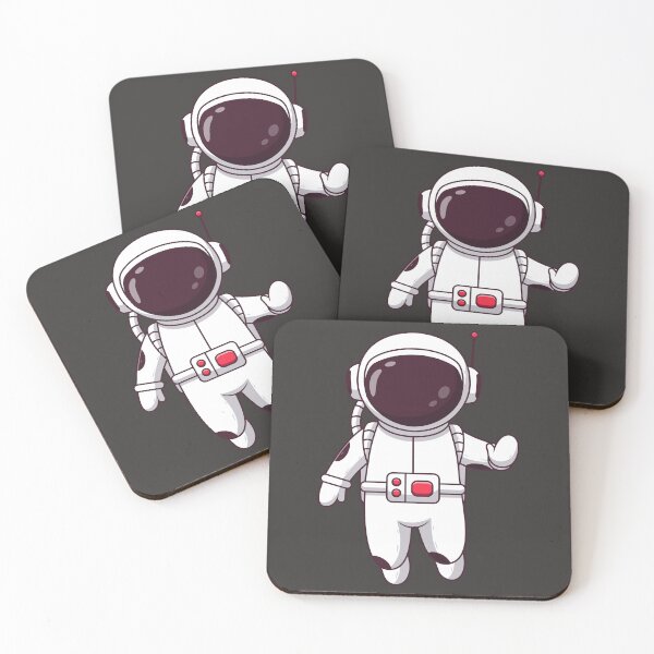 Item preview, Cute Astronaut Waving Hand Cartoon designed and sold by Berryl09.