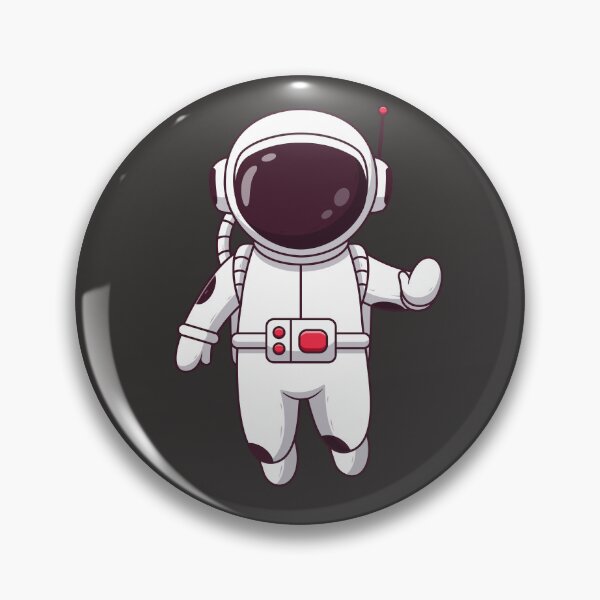 Item preview, Cute Astronaut Waving Hand Cartoon designed and sold by Berryl09.