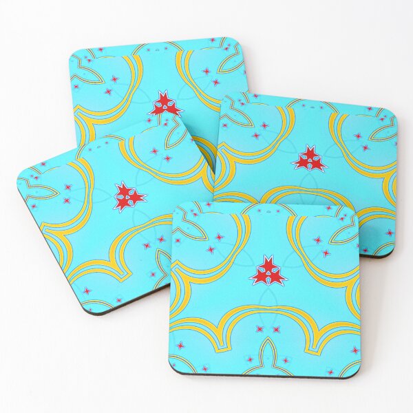 Item preview, ARUBA - ABSTRACT ARUBA FLAG PATTERN - ONE HAPPY ISLAND designed and sold by Ralek.