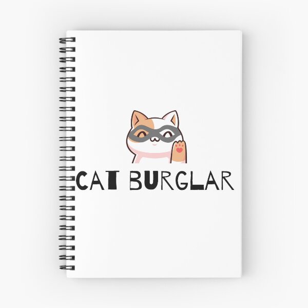 Item preview, Cat burglar - cat designed and sold by PellSilversmith.