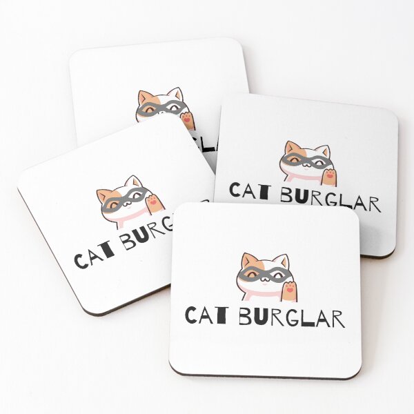 Item preview, Cat burglar - cat designed and sold by PellSilversmith.