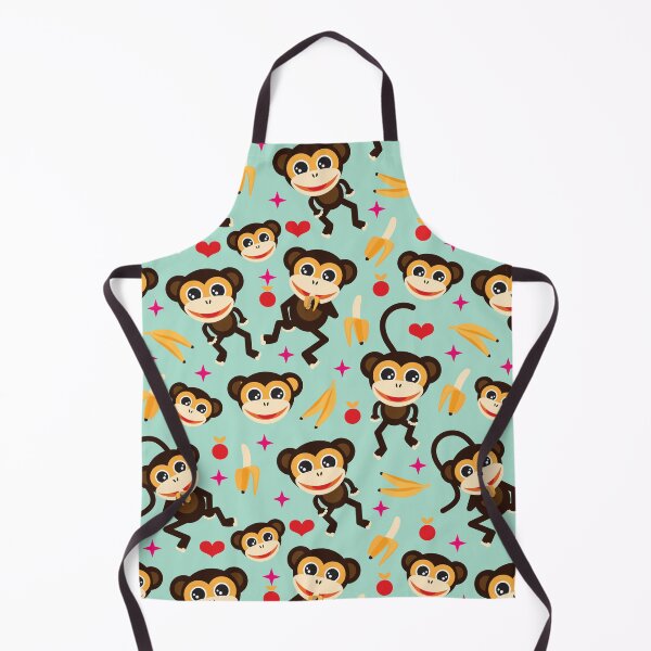 Item preview, Monkeys Go Bananas - Mint designed and sold by Rainbows Galore.