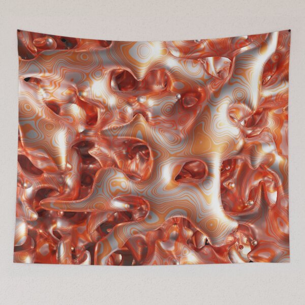 Item preview, Copper and silver abstract pattern designed and sold by bradm50.