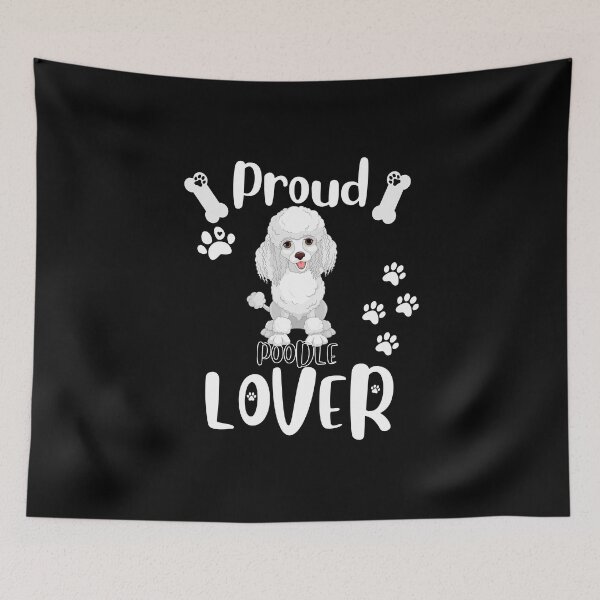 Item preview, Proud Poodle Lover designed and sold by TheDoggoStore.