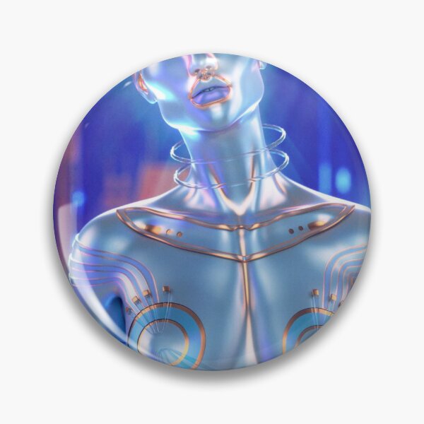 Item preview, Hajime Sorayama Blue poster designed and sold by emmayounga.