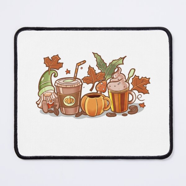 Item preview, autumn fall coffee set designed and sold by StairheadStore.