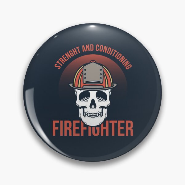 Item preview, Firefighter Skull Wearing Half Face Helmet Illustration designed and sold by rukurustudio.