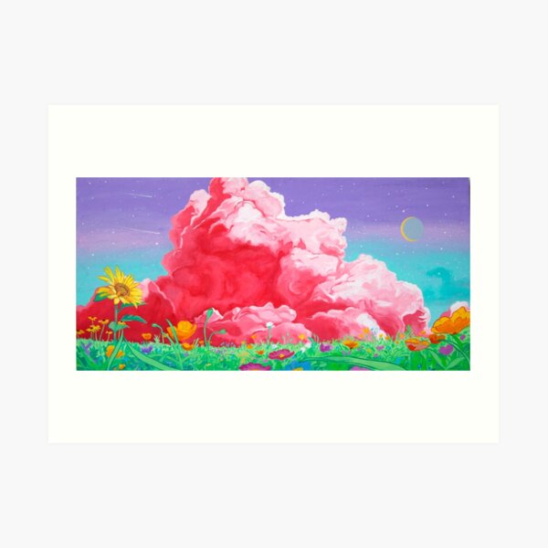 Pink Clouds Art Print