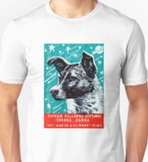 1957 Laika der Space Dog Slim Fit T-Shirt