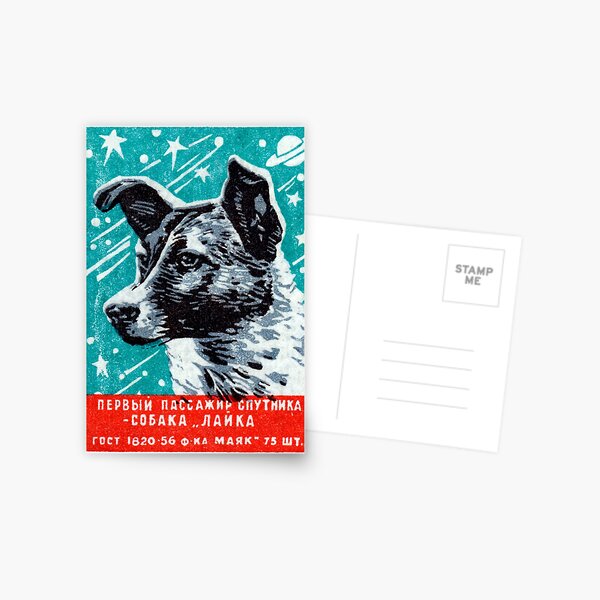 Item preview, 1957 Laika the Space Dog designed and sold by historicimage.