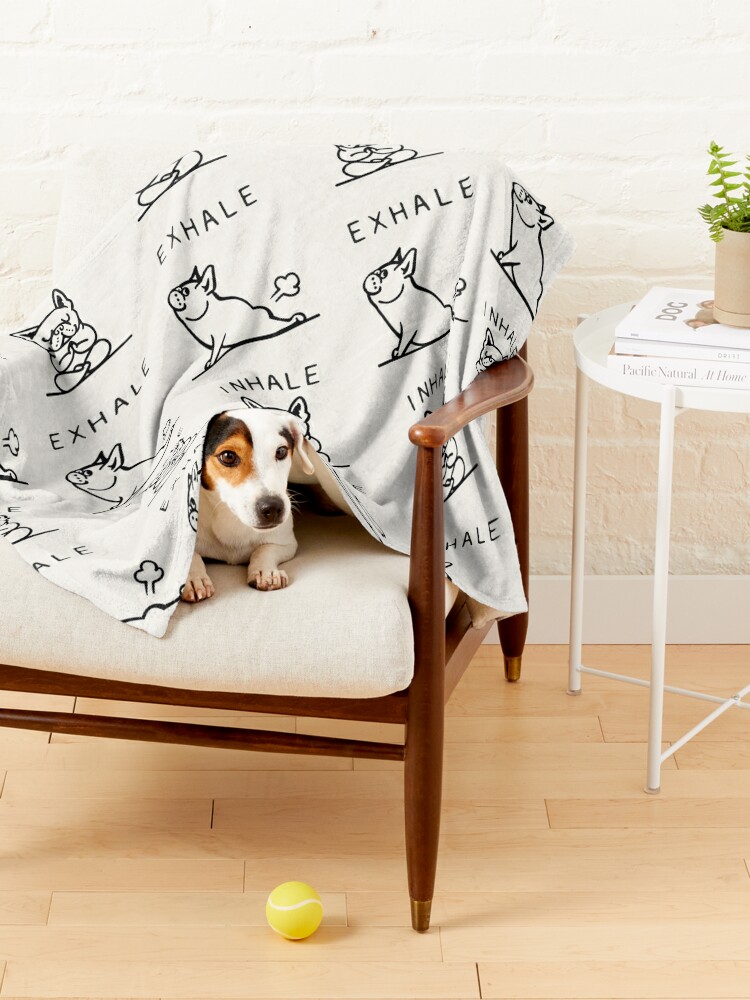 Frenchie store dog blanket