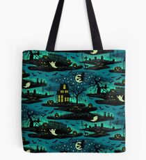 Bolsa de tela Noche mágica de Halloween - FoxFire Green