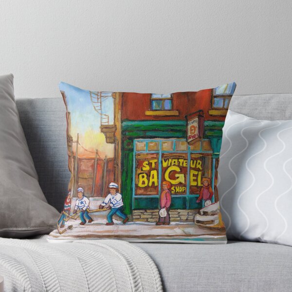 Item preview, CANADIAN PAINTINGS BY CANADIAN ARTIST OF MONTREAL WINTER SCENES designed and sold by Carole  Spandau.