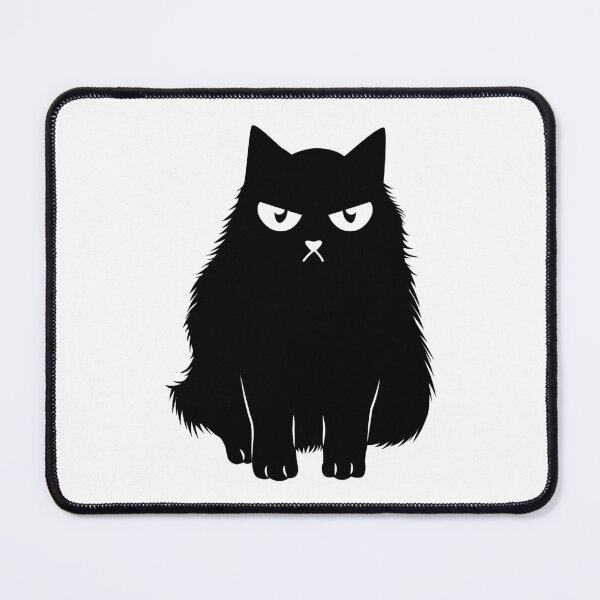 Item preview, Funny Sarcastic Cat Have I Scratched Anyone Today? Black Cat designed and sold by Buzzbazaar.