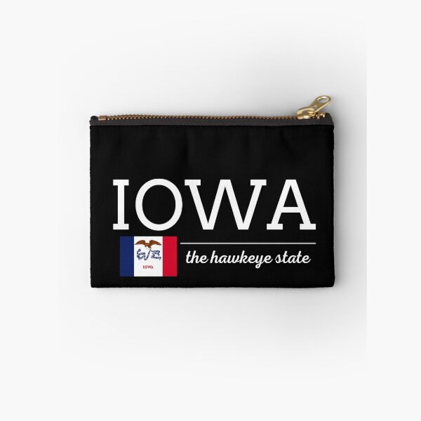 Item preview, IOWA State with Flag designed and sold by philevera.