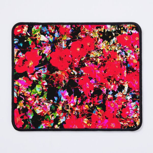 Item preview, Red Flowers Motif designed and sold by Mircea Boboc.