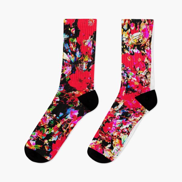 Item preview, Red Flowers Motif designed and sold by Mircea Boboc.